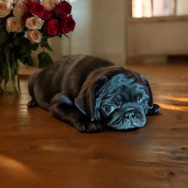 Male Pug Puppy for Sale - Image 2