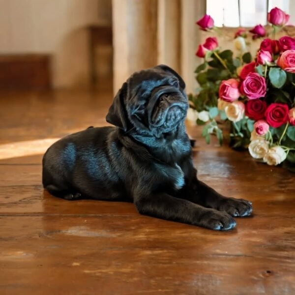 Male Pug Puppy for Sale - Image 4